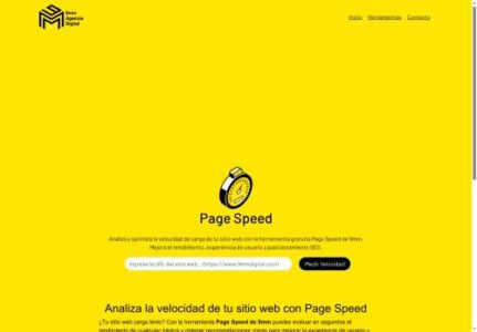 pagespeed Herramienta online