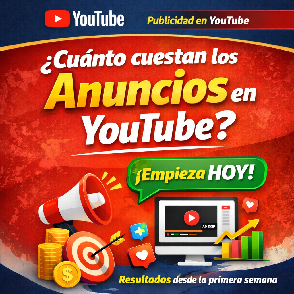 Cuánto cuesta los Anuncios en YouTube