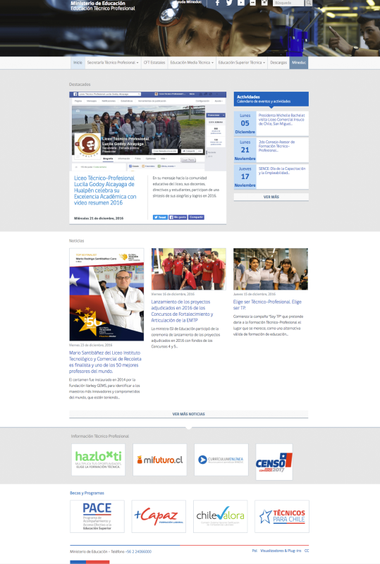 Mineduc Tecnico Profesional